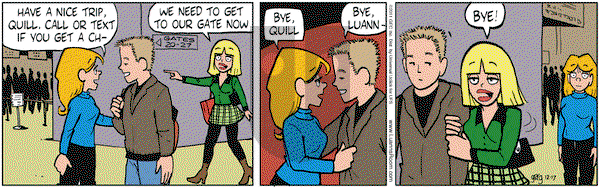Luann on Saturday December 17, 2011 Comic Strip