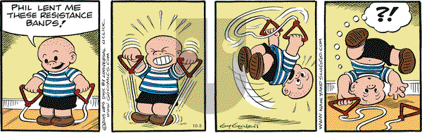 Nancy on Saturday October 3, 2015 Comic Strip