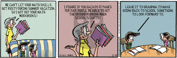 Grand Avenue on Wednesday August 14, 2013 Comic Strip