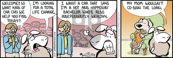 DeFlocked on Friday November 2, 2018 Comic Strip