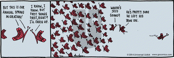 Overboard on Tuesday April 22, 2014 Comic Strip