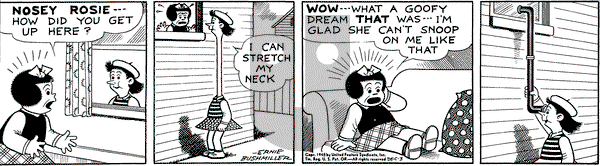 Nancy on Friday December 3, 1948 Comic Strip