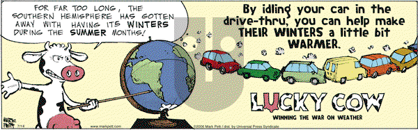 Lucky Cow on Friday July 14, 2006 Comic Strip