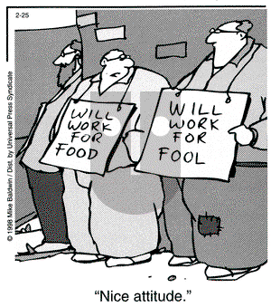 Cornered on Wednesday February 25, 1998 Comic Strip