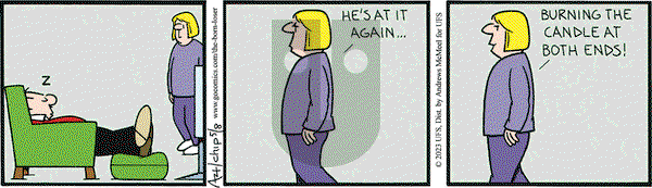 The Born Loser on Monday May 8, 2023 Comic Strip