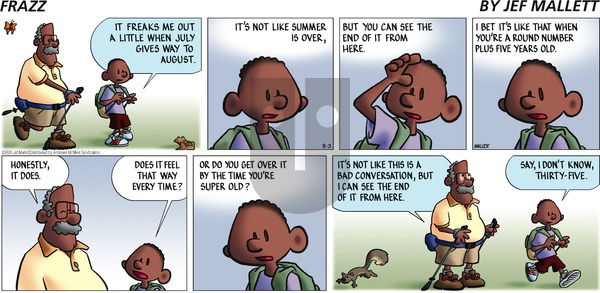 Frazz on Sunday August 3, 2025 Comic Strip