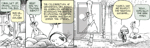 Non Sequitur on Wednesday February 2, 2005 Comic Strip