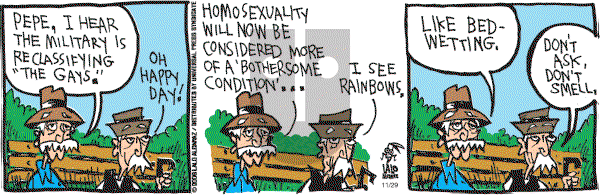 La Cucaracha on Wednesday November 29, 2006 Comic Strip