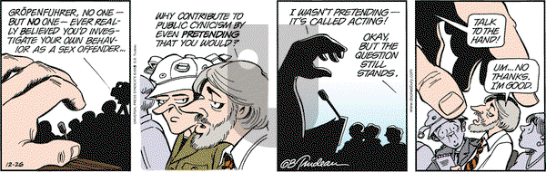 Doonesbury on Friday December 26, 2003 Comic Strip