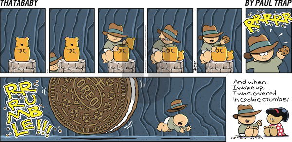 Thatababy on Sunday April 20, 2025 Comic Strip