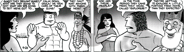 Alley Oop on Thursday September 28, 2006 Comic Strip