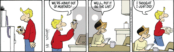 Arlo and Janis on Tuesday March 1, 2016 Comic Strip