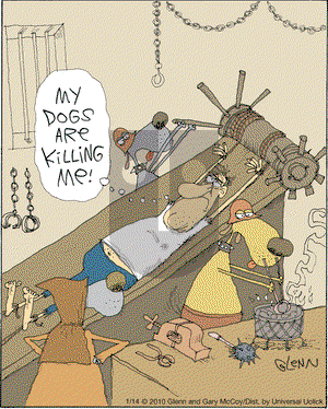 The Flying McCoys - Saturday January 14, 2012 Comic Strip