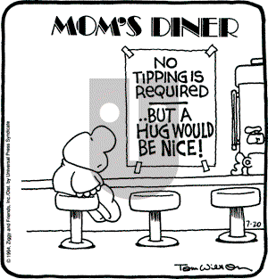 Ziggy on Wednesday July 20, 1994 Comic Strip