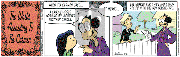 Baldo on Wednesday January 21, 2009 Comic Strip