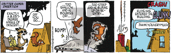 Over the Hedge on Saturday December 1, 2007 Comic Strip