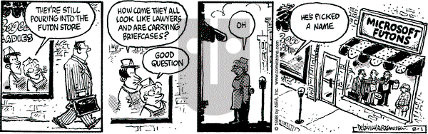 Betty on Saturday August 1, 1998 Comic Strip
