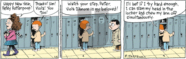 Cul de Sac on Monday January 5, 2009 Comic Strip