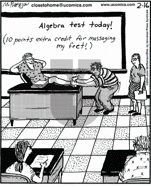 Close to Home on Monday February 16, 2004 Comic Strip