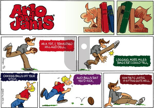 Arlo and Janis on Sunday October 5, 2003 Comic Strip