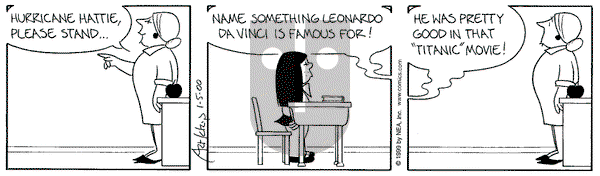 The Born Loser on Wednesday January 5, 2000 Comic Strip