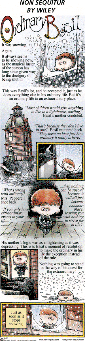 Non Sequitur on Sunday February 20, 2005 Comic Strip