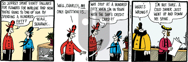 Overboard on Thursday July 5, 2001 Comic Strip