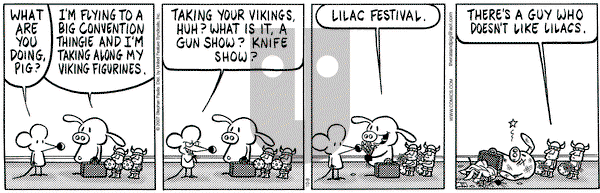 Pearls Before Swine on Monday October 8, 2007 Comic Strip