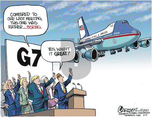 Stuart Carlson on Monday June 14, 2021 Comic Strip