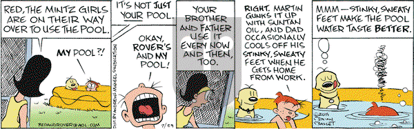 Red and Rover on Monday July 29, 2019 Comic Strip