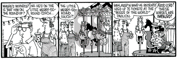 Monty on Monday August 8, 2005 Comic Strip