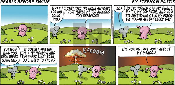 Pearls Before Swine on Sunday June 17, 2018 Comic Strip