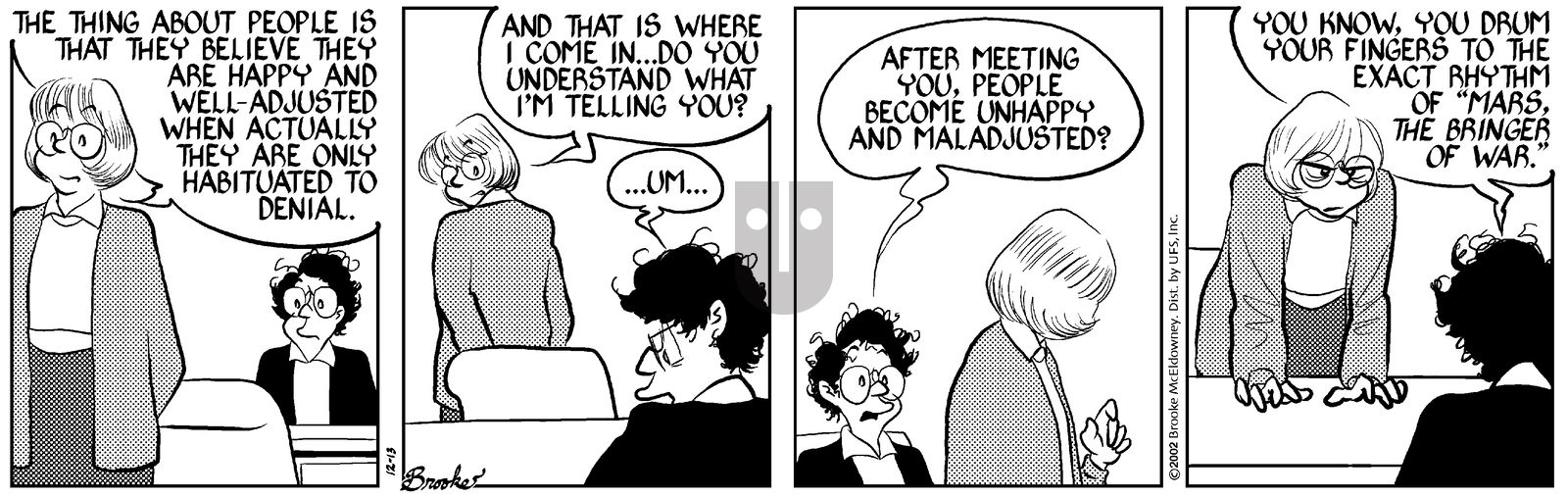 9 Chickweed Lane - Friday December 13, 2002 Comic Strip