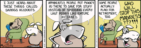 DeFlocked on Monday March 27, 2017 Comic Strip