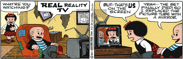 Nancy on Monday June 13, 2011 Comic Strip