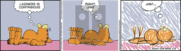 Garfield on Saturday May 5, 2018 Comic Strip