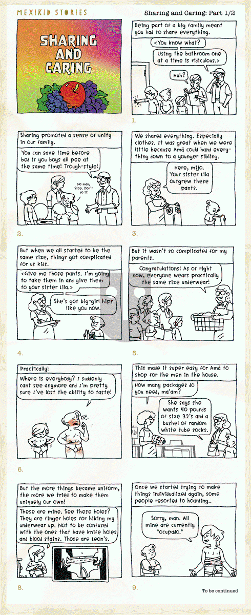 Mexikid Stories on Thursday January 11, 2024 Comic Strip