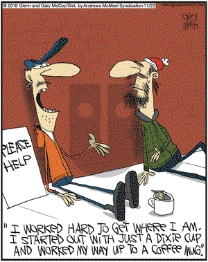 The Flying McCoys on Friday November 23, 2018 Comic Strip