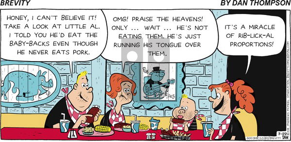 Brevity on Sunday July 22, 2018 Comic Strip