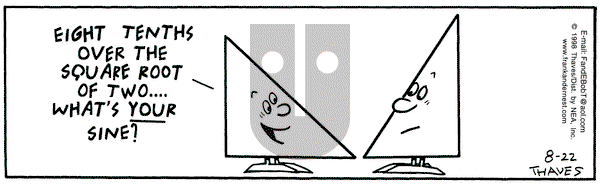 Frank and Ernest on Saturday August 22, 1998 Comic Strip