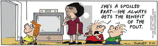 Frank and Ernest on Wednesday March 10, 2004 Comic Strip