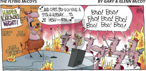 The Flying McCoys on Sunday April 28, 2013 Comic Strip