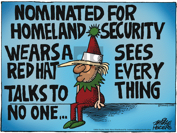 Mike Peters on Wednesday December 18, 2024 Comic Strip