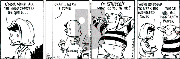 Big Top on Tuesday October 29, 2002 Comic Strip