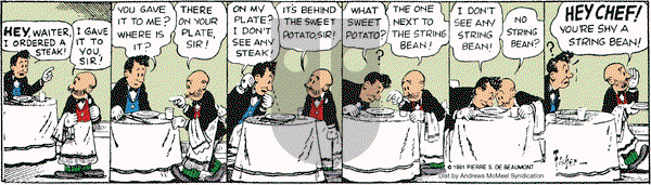Mutt & Jeff - Saturday September 21, 2024 Comic Strip