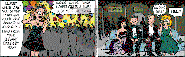 Luann on Wednesday April 30, 2014 Comic Strip