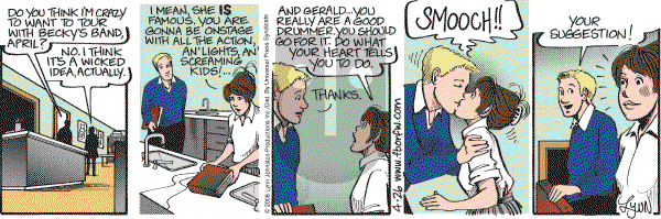 For Better or For Worse - Saturday April 26, 2008 Comic Strip