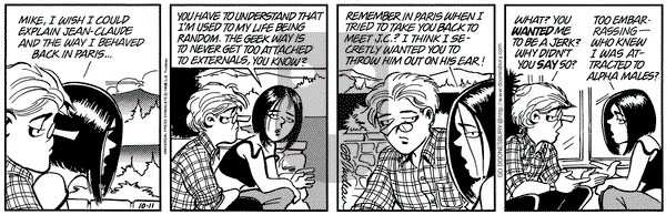 Doonesbury on Friday October 11, 1996 Comic Strip