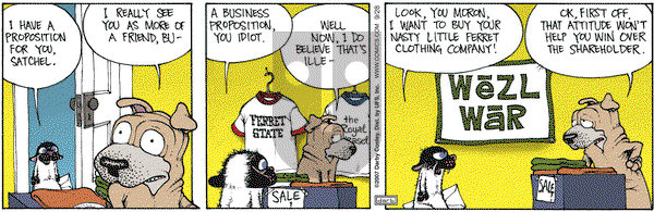 Get Fuzzy on Friday September 28, 2007 Comic Strip
