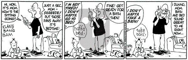 Luann on Saturday January 13, 1996 Comic Strip